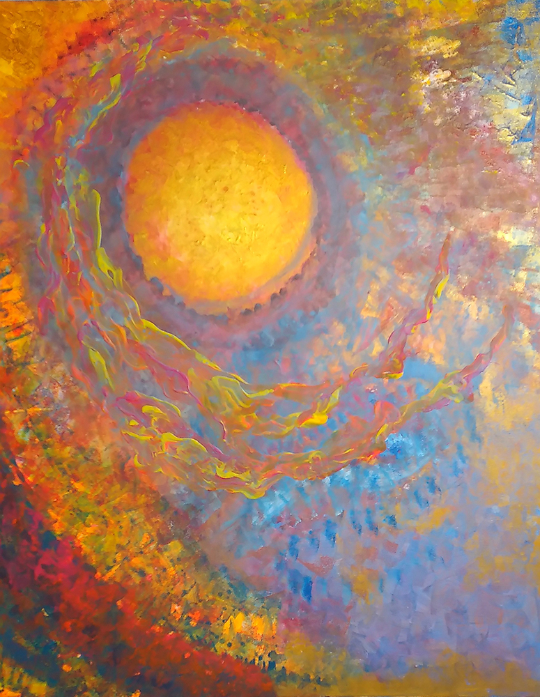 Solar Flame 120x100